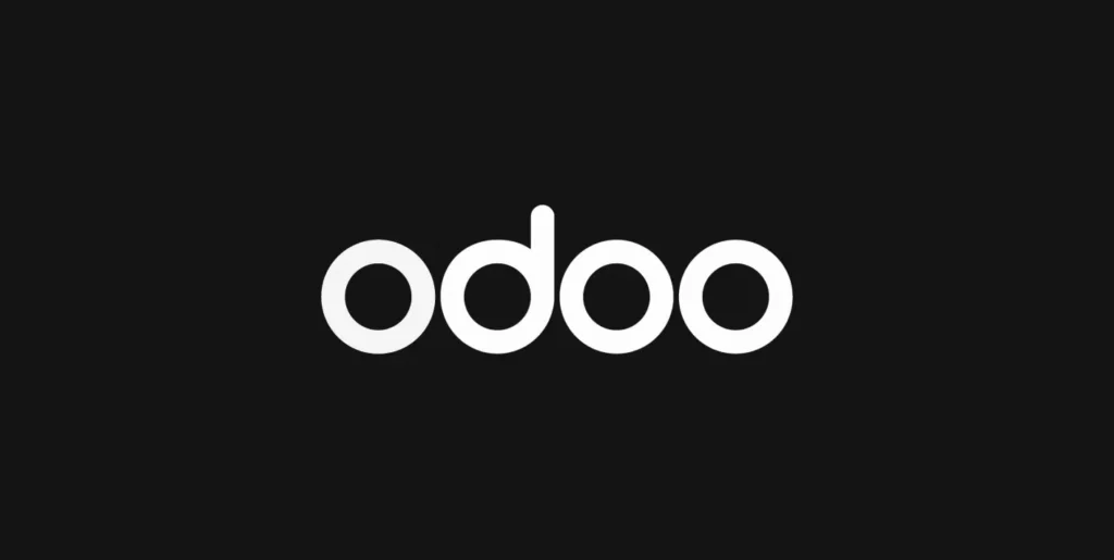 Odoo Logo with Black Background